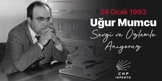 CHP Isparta İl Başkanlığı’ndan Anma Etkinliği