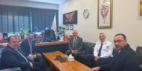 Başdeğirmen Isparta Şehir Hastanesi Başhekimi Opr.Dr.Ekrem AYTAR ‘ı Ziyaret Etti