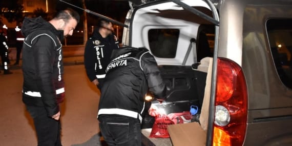 Isparta Emniyet Müdürlüğü’nden 24 Saatteki Huzur ve Güven Uygulamaları Raporu