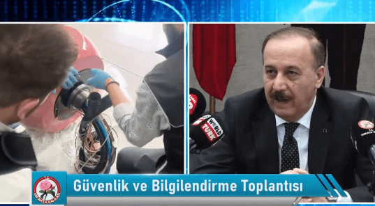 Isparta Valiliği Güvenlik ve Bilgilendirme Toplantısı