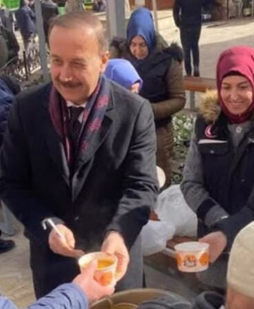 Isparta’da 6 Şubat depremlerinde hayatını kaybedenler için Mevlid-i Şerif okutuldu