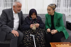 Zeynep teyzeden gönül veren bağış ve Cumhurbaşkanı Erdoğan’a hediye çorap