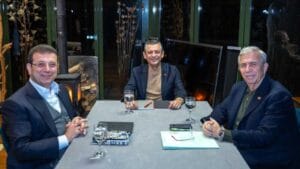 Ankara'daki üçlü zirveden fotoğraflı mesaj: Birlikteyiz, hep birlikte kazanacağız