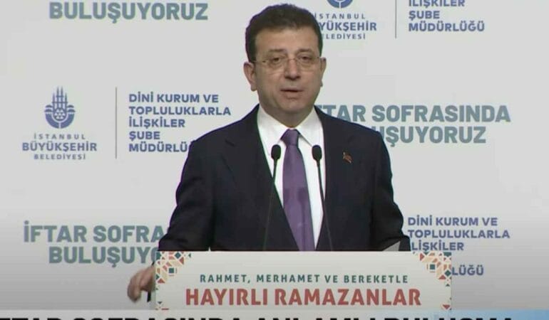 İmamoğlu: Daha fazla ayrışmaya değil ortak sofrada buluşmaya ihtiyacımız var