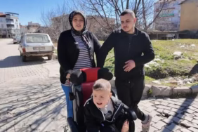 Başkan Başdeğirmen’den Mustafa Eymen’e özel engelli aracı desteği