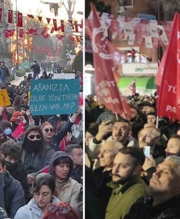 İzmit'te İmamoğlu'na destek için sokağa çıkanlara polis müdahalesi! 14 gözaltı