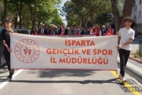 Isparta’da gençlik haftası coşkusu başladı