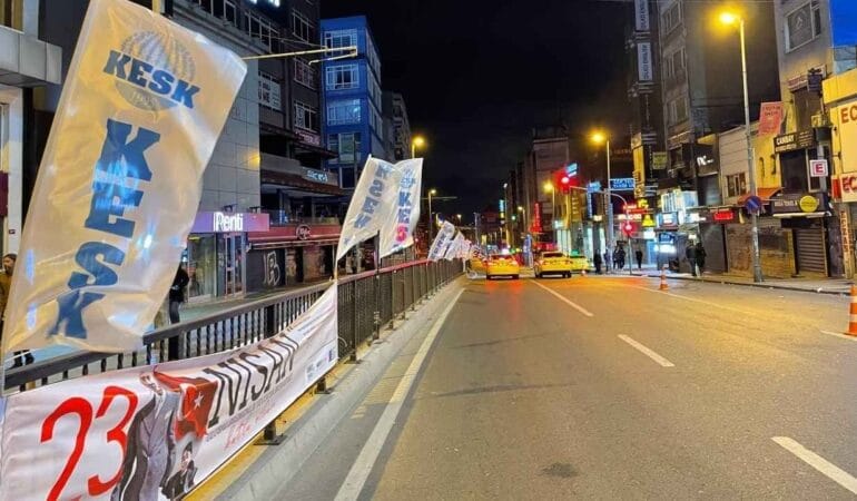 Kadıköy’de 1 Mayıs hazırlığı