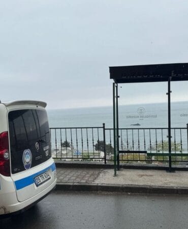 Giresun'da yeni dolmuş durakları