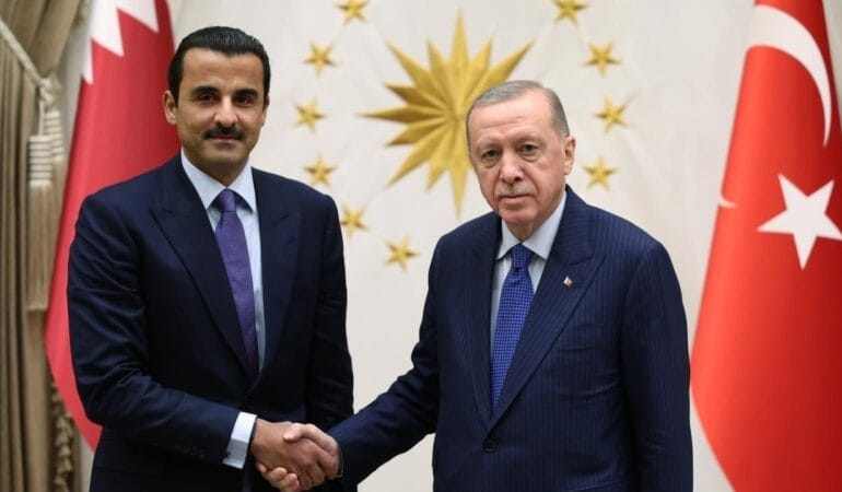 Cumhurbaşkanı Erdoğan ve Katar Emiri Şeyh Temim telefonda görüştü