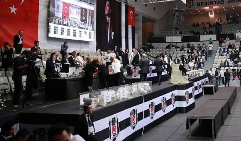 Beşiktaş’ta olağanüstü genel kurul sona erdi