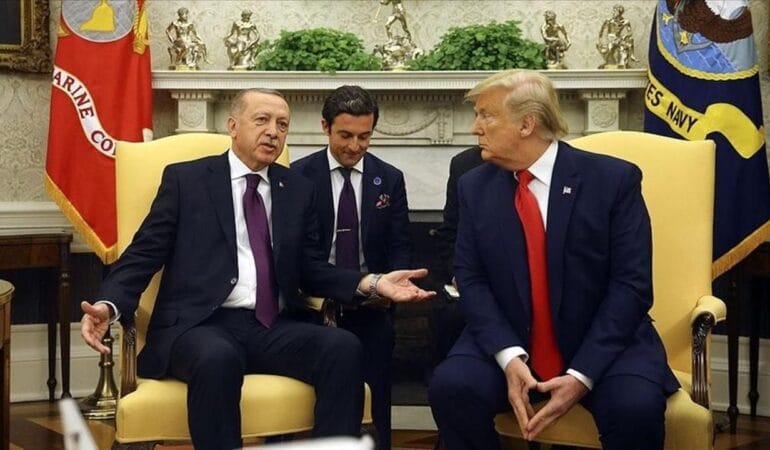 Cumhurbaşkanı Erdoğan, Trump ile görüştü: Bölgesel barış vurgusu yaptı