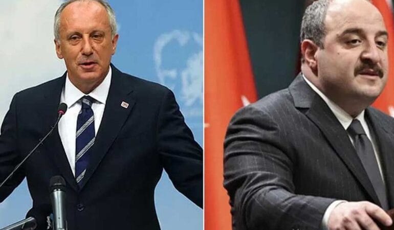 Muharrem İnce'den AKP'li Varank'a yanıt