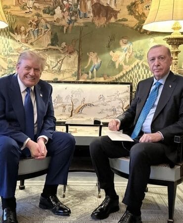 Cumhurbaşkanı Erdoğan, NATO Zirvesi’nde Trump ile görüştü