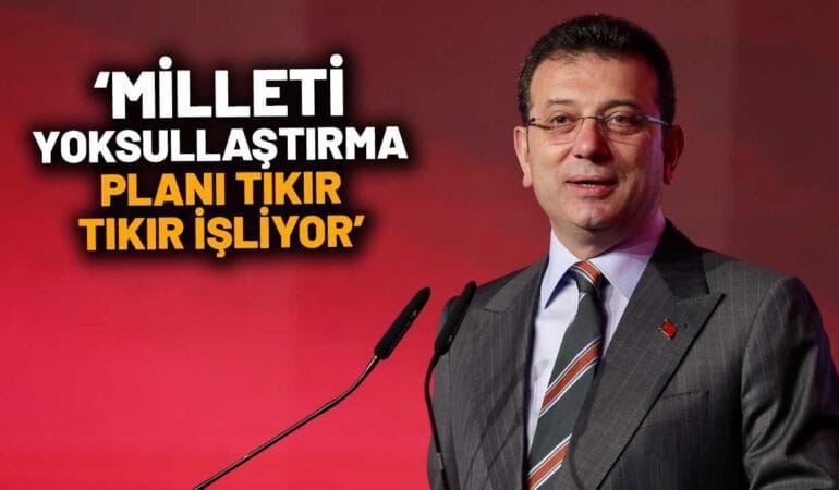 İmamoğlu 'kriz büyüyor' diyerek iktidarı topa tuttu