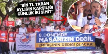 Kamu Emekçileri Toplu Sözleşme Paketi İçin İş Bıraktı: ‘İki Simit’ Teklifi Tepki Çekti
