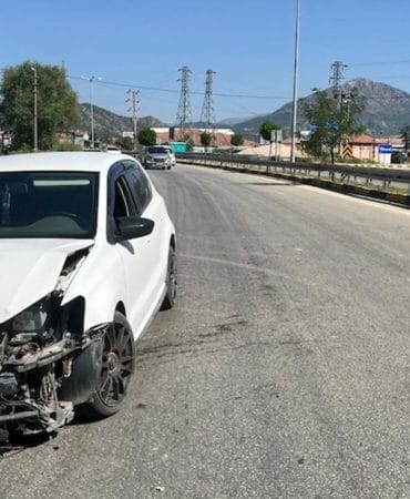 Eğirdir’de Viraj Kazası: 3 Yaralı