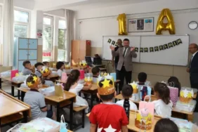 İl Millî Eğitim Müdürü Ocak, Uyum Haftası’nda Miniklerle Buluştu
