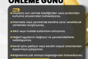 İntihar Riskini Gösteren Belirtiler: Bakanlık’tan Önemli Uyarı