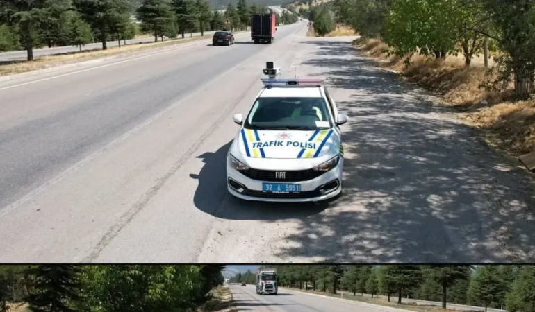 Isparta’da 5 Noktada Hız Radarı Denetimi: Sürücüler Uyarıldı