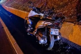 Gazipaşa’da Motosiklet Kazası: 1 Yaralı