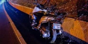 Gazipaşa’da Motosiklet Kazası: 1 Yaralı