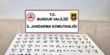 Burdur’da Tarihi Sikkeler Elde Edildi: 4 Gözaltı