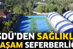 SDÜ, Öğrenciler İçin Yenilenmiş Spor Tesisleriyle Sağlıklı Yaşamı Destekliyor