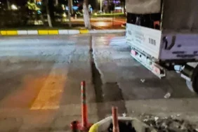 Isparta Şehir Hastanesi Yaya Geçidi Trafik Güvenliği İçin Kapatıldı