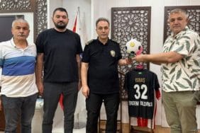 Isparta32spor Kulübü, Emniyet Müdürüne Ziyarette Bulundu
