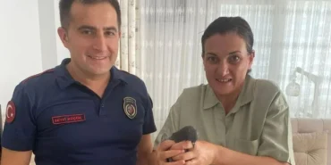 İtfaiye, Apartman Havalandırma Kanatında Mahsur Kalan Güvercini Kurtardı