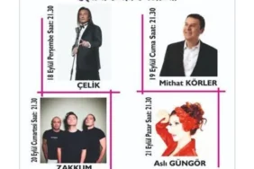 Isparta’da Gül ve Lavanta Hasat Festivali: Çelik, Mithat Körler, Zakkum ve Aslı Güngör Sahnede