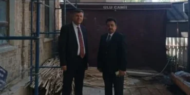 Isparta Ulu Cami’nde Restorasyon Çalışmaları İncelendi