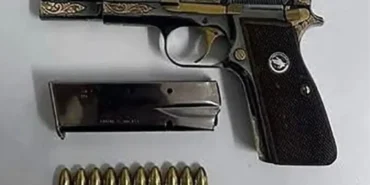 Ruhsatsız silah ele geçirildi