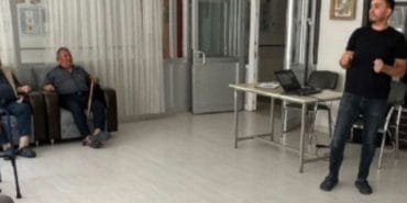 Eğirdir Huzurevi’nde Yaşlıların Bel ve Omurga Sağlığını Koruma Eğitimi