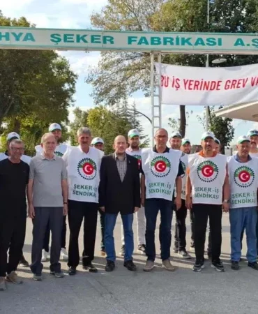 Kütahya Şeker Fabrikası Grevi: İşçi Kazanımıyla Sonuçlandı
