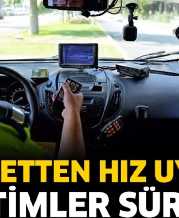 Isparta’da Trafik Güvenliği İçin Radar Kontrolleri Yoğunlaştırıldı