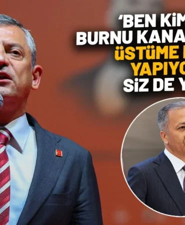 CHP Lideri Özel, Yerlikaya’nın Açıklamalarına Sert Yanıt Verdi: “Evimizi Ablukaya Almak Haneye Tecavüzdür”