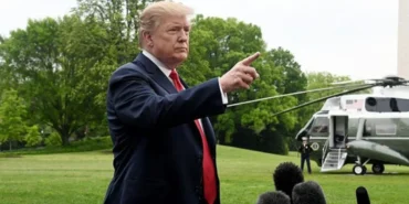Eski Başkan Trump’ın Helikopterine Lazer Işığı Doğrultuldu: Gözaltı ve Ağır Ceza