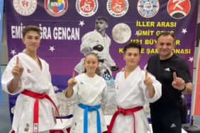 Ispartalı Karateciler Şampiyonaya Damga Vurdu: 4 Madalya ile Gelen Takım Üçüncülüğü