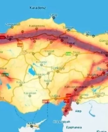 Türkiye'nin Güncel Deprem Tehlike Haritası: 45 İl Aktif Fay Zonu Üzerinde