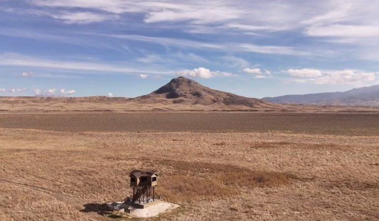 Burdur'daki Karataş Gölü Kuraklığa Teslim Oldu