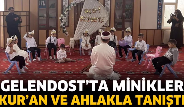 Isparta Gelendost’ta Okul Öncesi Manevi Gelişim Programı Başlatıldı