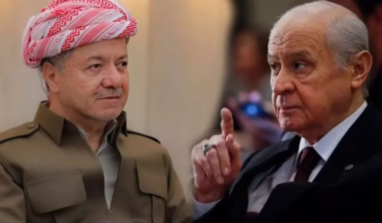 Barzani'den Bahçeli'ye sert yanıt: Allah hidayet verdi sanmıştık