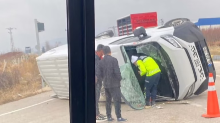 Senirkent'te Feci Kaza: 1 Ölü, 1 Yaralı