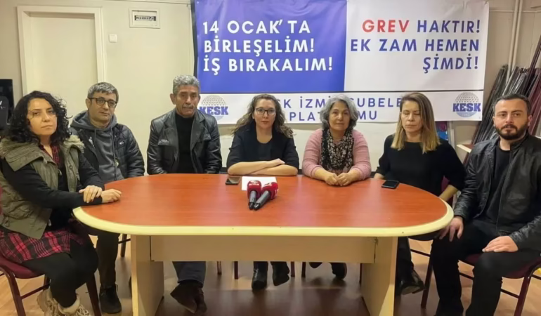 KESK 14 Ocak’ta İş Bırakma Kararı Aldı