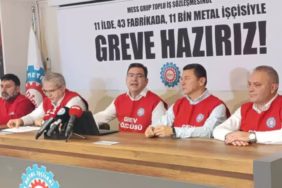 Metal Sektöründe 43 Fabrikada Grev Kararı
