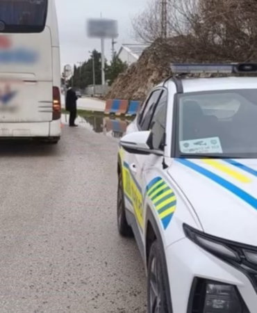 Antalya-Burdur Yolunda Aynı Firmaya Ait Otobüse Hız Cezası