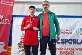 Atabeyli Genç Halterci Alperen Evran'dan Türkiye Derecesi