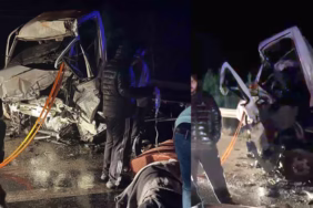 Burdur Dereboğazı Yolunda Tır ile Kamyonet Çarpıştı: 2'si Ağır 3 Yaralı